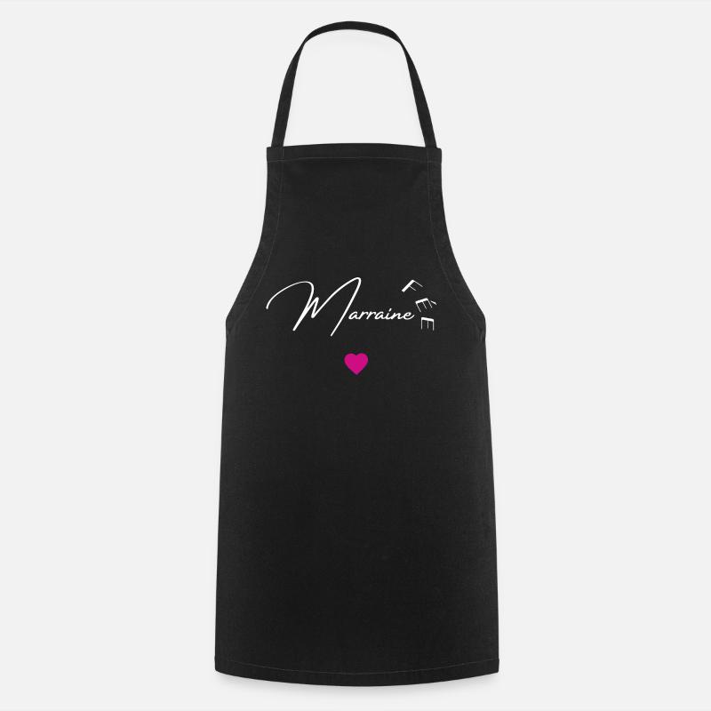 Fée marraine - Tablier de cuisine - noir
