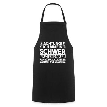 Lackierer Fahrzeuglackierer Autolackierer - Kochschürze - Schwarz - Vorne - AI Model Male 185 dark (185cm)