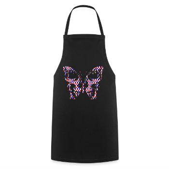 Tattoo Butterfly Nature Butterflies Cute Summer Cocoon - Cooking Apron - black - Front - AI Model Male 185 dark (185cm)