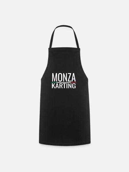 Monza Karting Go Kart Gokart Racing Track Go-kart - Cooking Apron - black