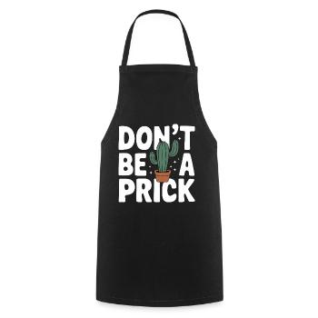 Cactus Cacti Desert Plant - Cooking Apron - black - Front - AI Model Male 185 dark (185cm)