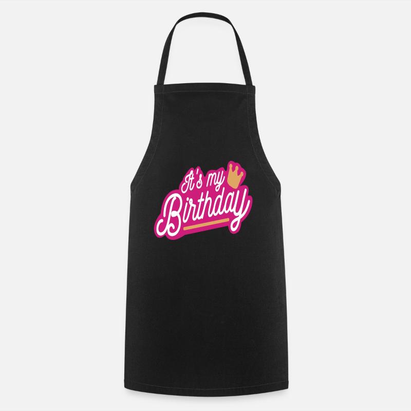Mon anniversaire - Tablier de cuisine - noir