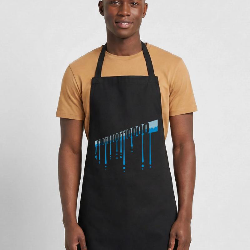 Binary Code Program Language Cooking Apron
