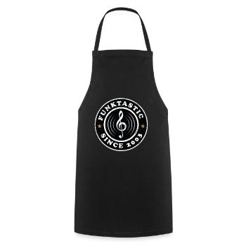 Vintage 2003 - Cooking Apron - black - Front - AI Model Male 185 dark (185cm)