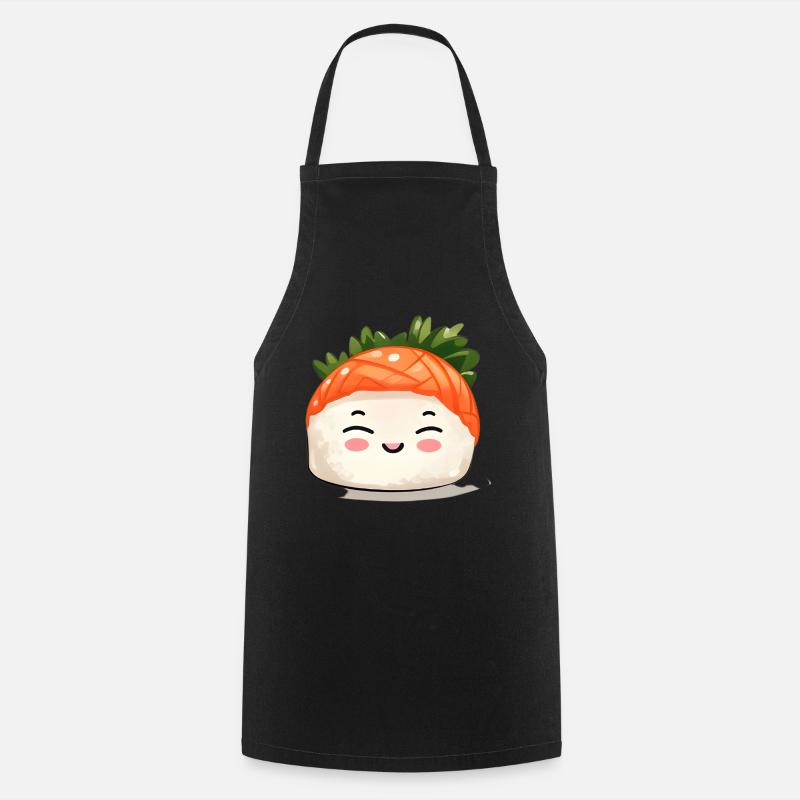 Sushi - Kochschürze - Schwarz