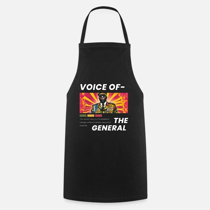 Voix du Général - Tablier de cuisine - noir