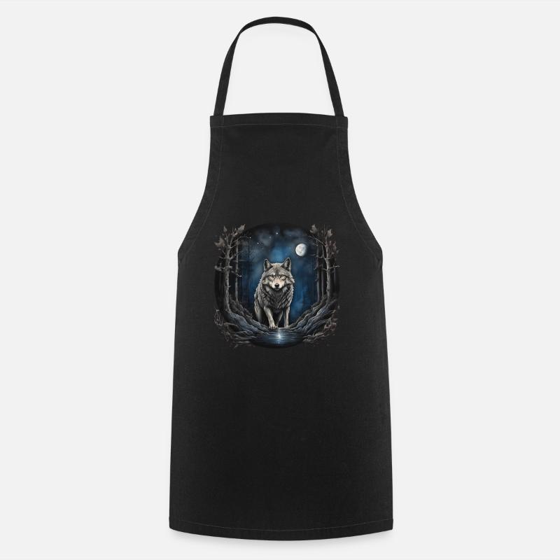 lobo3 - Tablier de cuisine - noir
