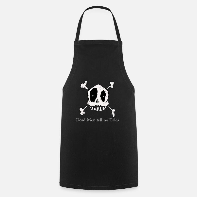 No tales skull - Tablier de cuisine - noir