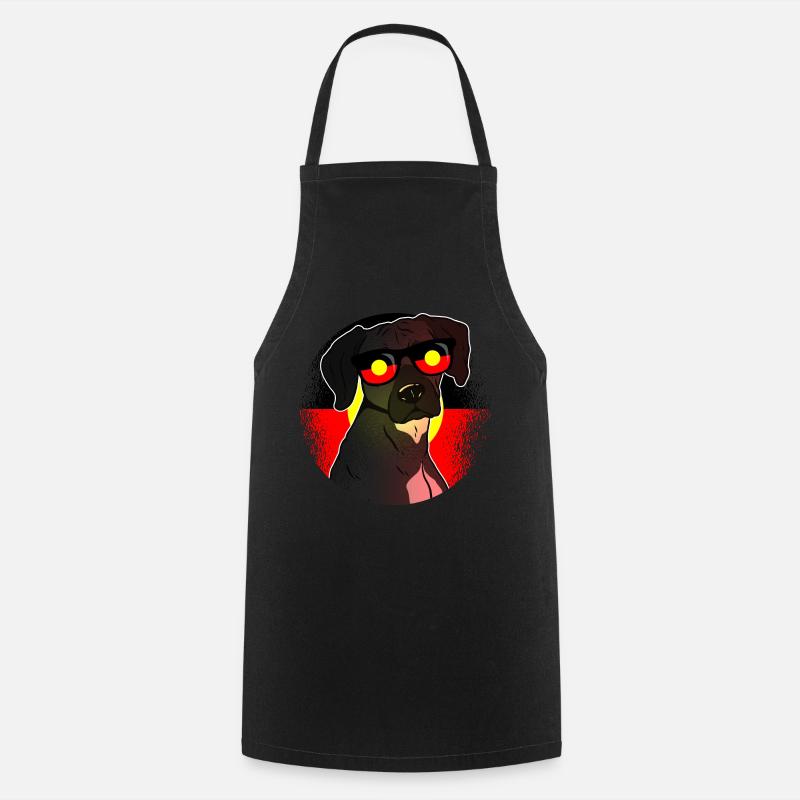 Aborigènes - Tablier de cuisine - noir