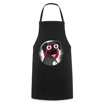 Japon - Tablier de cuisine - noir - Devant - AI Model Male 185 dark (185cm)