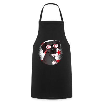 Northern Cyprus - Cooking Apron - black - Front - AI Model Male 185 dark (185cm)