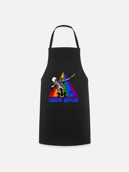 Dabbing Crâne // Totenkopf Dark Pride Dab FS0224 - Tablier de cuisine - noir