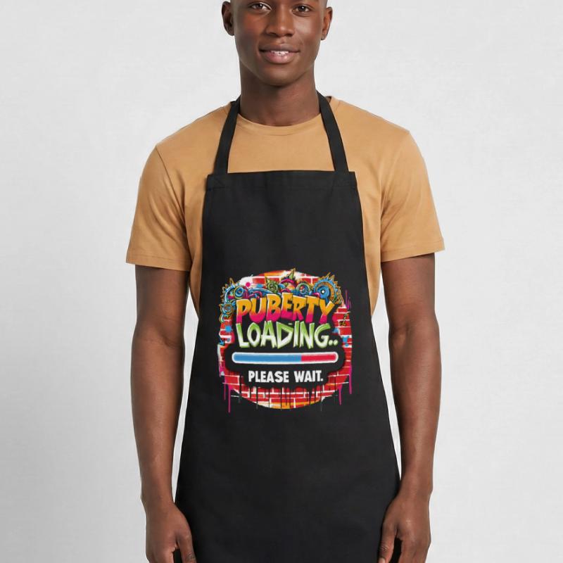 Puberty loading... please wait Cooking Apron