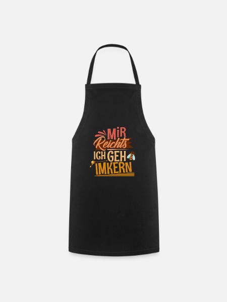 Imker Bienen - Kochschürze - Schwarz