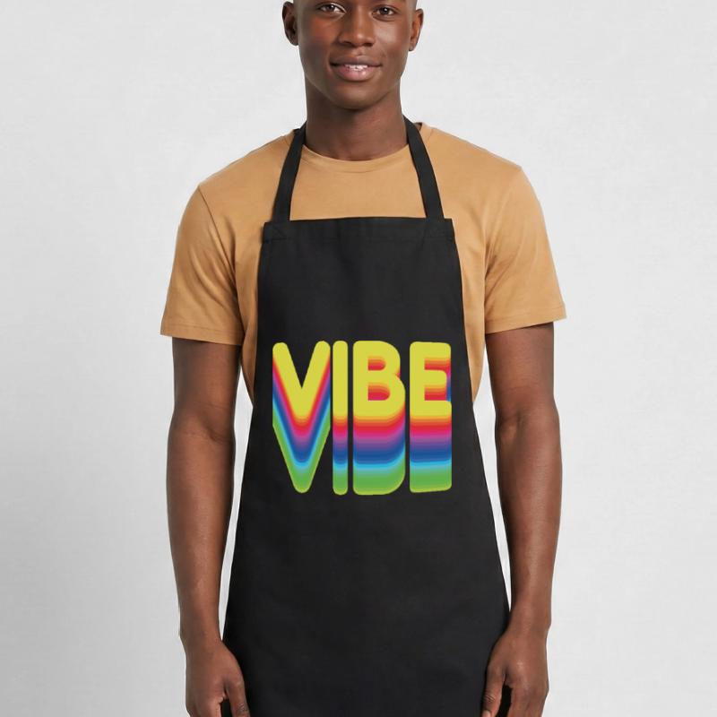 Nur gute Vibes - retro style Kochschürze