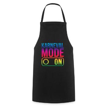 Mode Karneval sur Fasching Fasnet - Tablier de cuisine - noir - Devant - AI Model Male 185 dark (185cm)