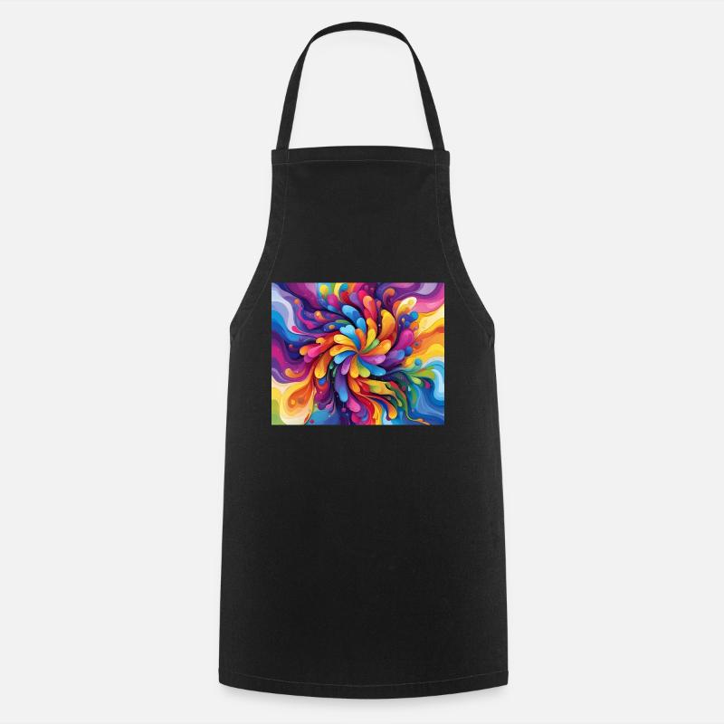 Couleur - Tablier de cuisine - noir