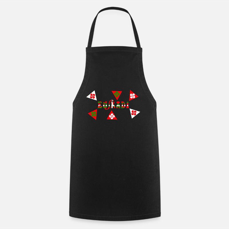 Euskadi Pays Basque - Tablier de cuisine - noir