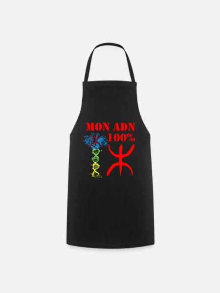 Mon adn 100% amazigh - Tablier de cuisine - noir