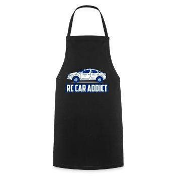 RC Car Addict Remote Control Model Car - Cooking Apron - black - Front - AI Model Male 185 dark (185cm)