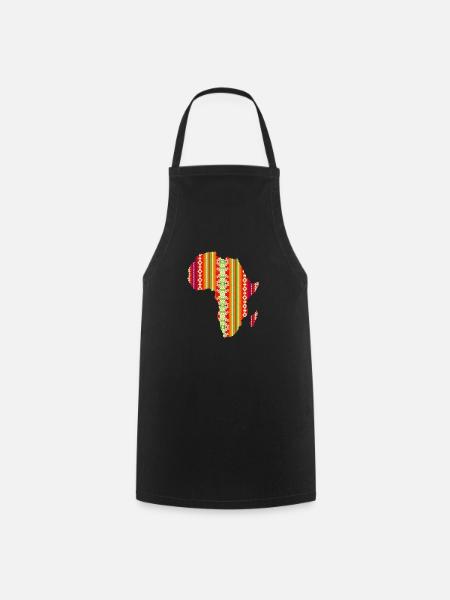Africa - Tablier de cuisine - noir