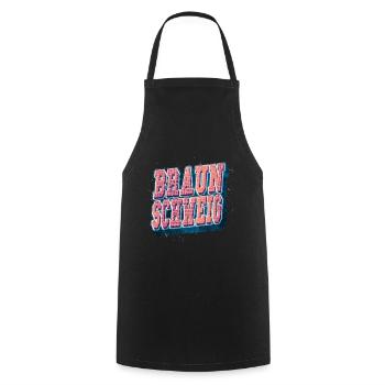 Braunschweig Germany City Font Vintage - Cooking Apron - black - Front - AI Model Male 185 dark (185cm)