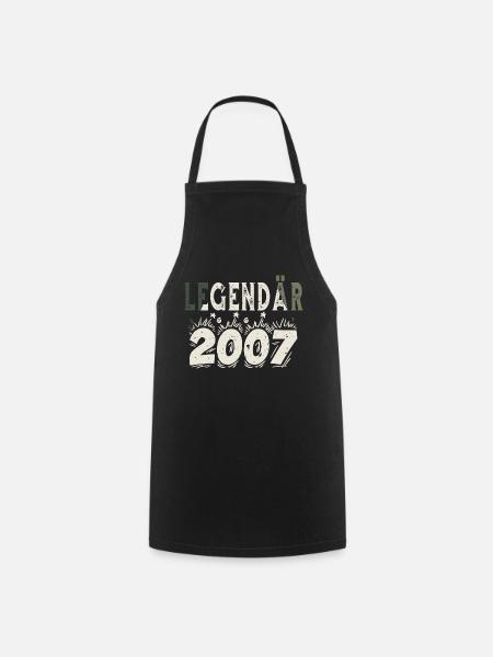 Legendär 2007 - Kochschürze - Schwarz