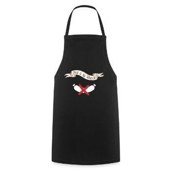 Heid is ma wurscht - Cooking Apron - black - Front - AI Model Male 185 dark (185cm)