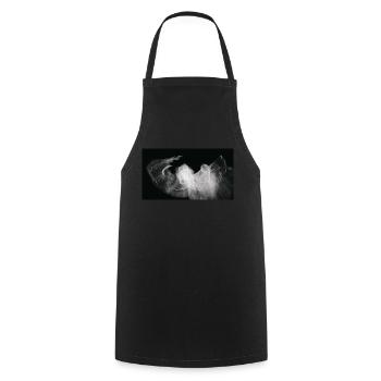 Nocturnal/Lost [Second] - Cooking Apron - black - Front - AI Model Male 185 dark (185cm)