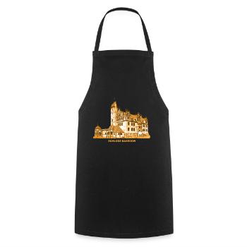 Château de Basedow Mecklembourg-Poméranie-Occidentale Malchin - Tablier de cuisine - noir - Devant - AI Model Male 185 dark (185cm)