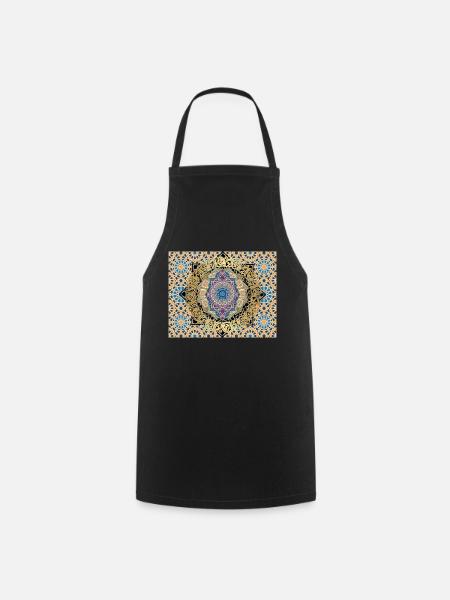 The moroccan chakra Original - Kochschürze - Schwarz