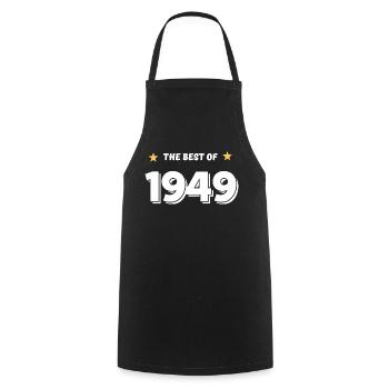 Best of 1949 - Tablier de cuisine - noir - Devant - AI Model Male 185 dark (185cm)