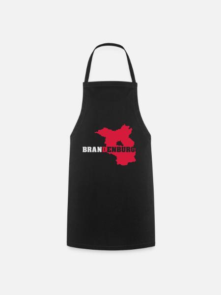 Brandenburg (ID: 002007) - Kochschürze - Schwarz
