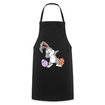 C'est Pâques - Tablier de cuisine - noir - Devant - AI Model Male 185 dark (185cm)