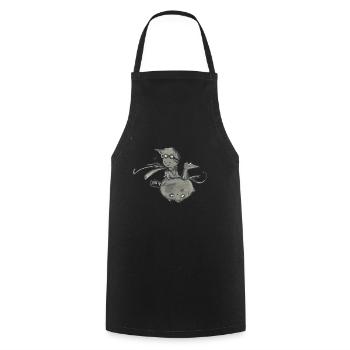 Piccolo principe - Cooking Apron - black - Front - AI Model Male 185 dark (185cm)