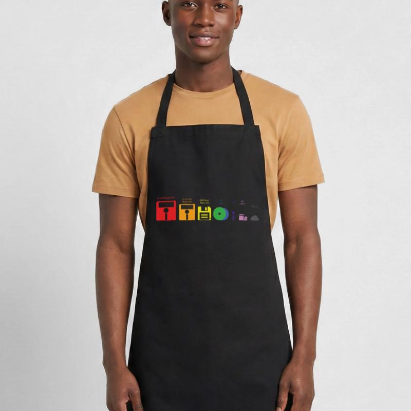 Evolution Storage Media Disc USB Cloud Cooking Apron