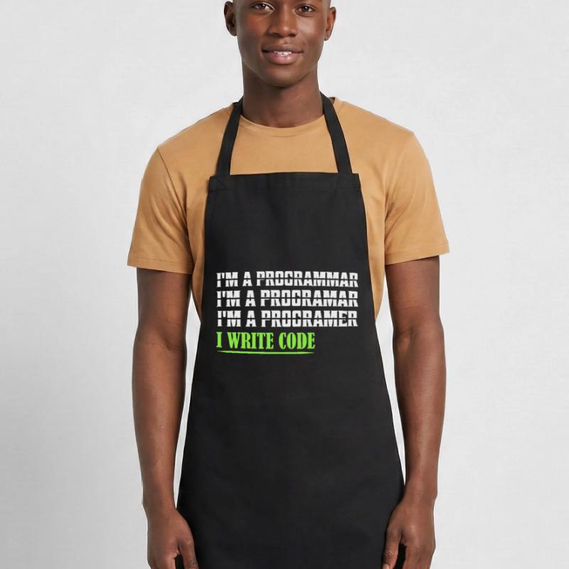 Je suis un programmar ........ J’écris du code logiciel de codage Tablier de cuisine