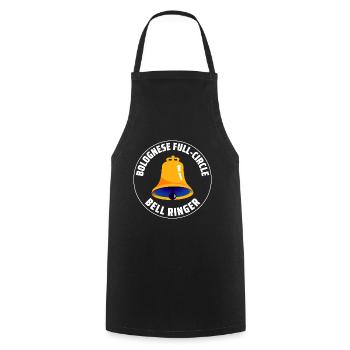 Bolognese Full-Circle Bell Ringer Ringing Hobby - Tablier de cuisine - noir - Devant - AI Model Male 185 dark (185cm)