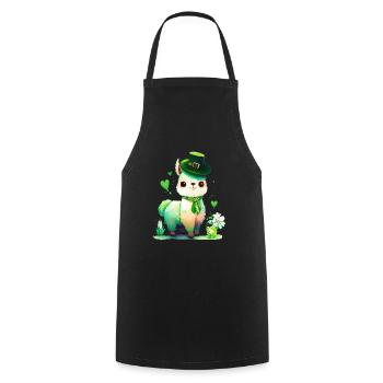 St Paddy’s St Patricksday St Patrick Day - Tablier de cuisine - noir - Devant - AI Model Male 185 dark (185cm)