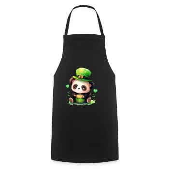 St Paddy’s St Patricksday St Patrick Day - Tablier de cuisine - noir - Devant - AI Model Male 185 dark (185cm)