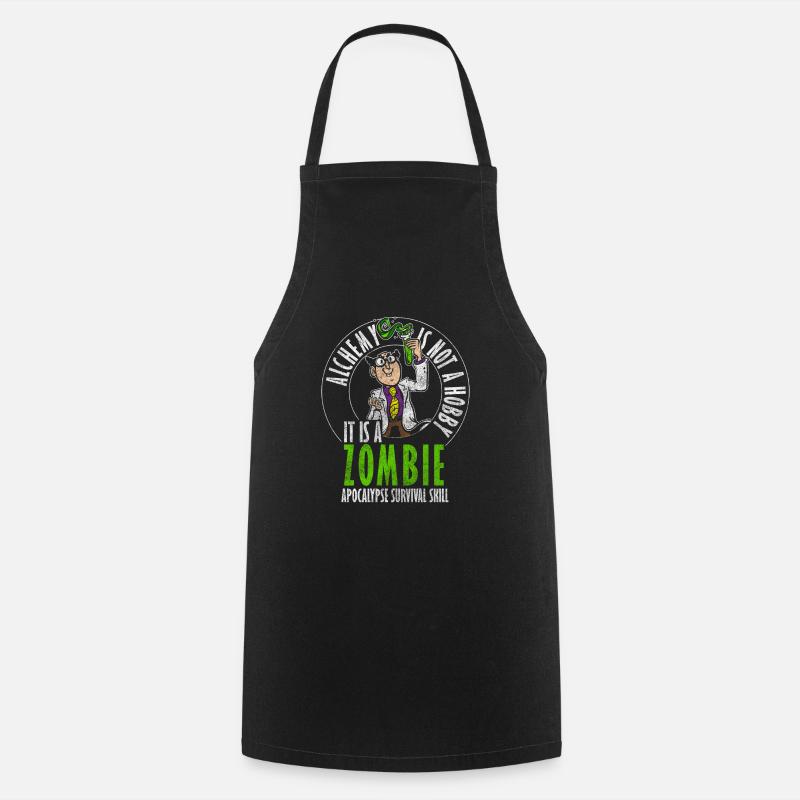Chimiste chimiste - Tablier de cuisine - noir