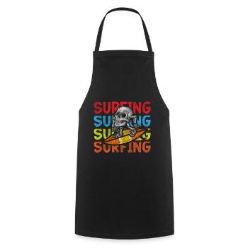 Sports nautiques Planche à voile Cool - Tablier de cuisine - noir - Devant - AI Model Male 185 dark (185cm)