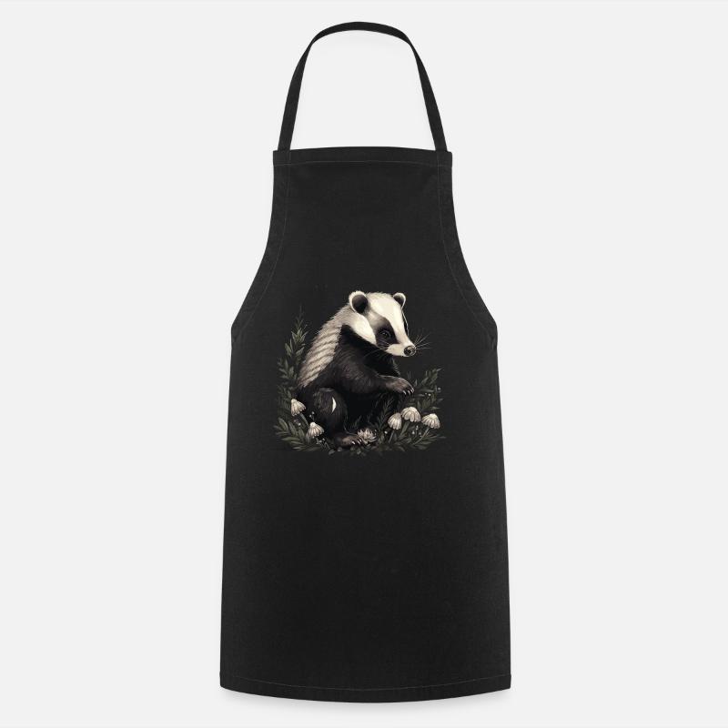 Bébé Stinktier Skunk - Tablier de cuisine - noir