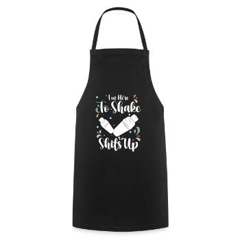 Cocktail Mixer Bar Mixer Pina Colada - Cooking Apron - black - Front - AI Model Male 185 dark (185cm)