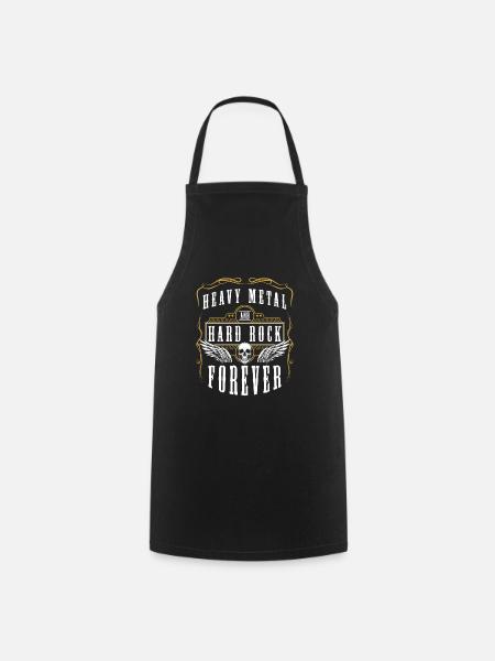 Heavy Metal Black Metal Rockabilly - Tablier de cuisine - noir