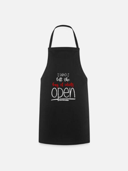 Sarcasm Funny Boyfriend - Cooking Apron - black