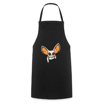 Sugar Glider Colorful Watercolor Cartoon Kawaii An - Cooking Apron - black - Front - AI Model Male 185 dark (185cm)