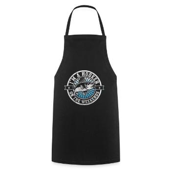 Angler Petri Heil Sport - Cooking Apron - black - Front - AI Model Male 185 dark (185cm)