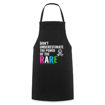 Rare Disease Awareness - Cooking Apron - black - Front - AI Model Male 185 dark (185cm)