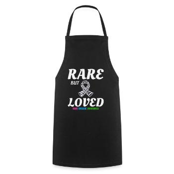 Loved Rare Disease Spread Awareness - Tablier de cuisine - noir - Devant - AI Model Male 185 dark (185cm)